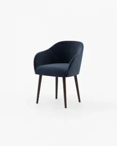 LILI Dining Chair & Bench Vienna Deep Blue