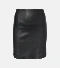 Lili leather miniskirt Lili leather miniskirt