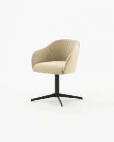 LILI office Dining Chair & Bench Vienna Beige