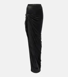 Lilies Twist Edfu velvet maxi skirt Lilies Twist Edfu velvet maxi skirt