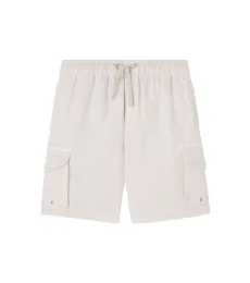Linen and cotton cargo shorts Linen and cotton cargo shorts