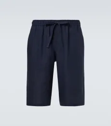 Linen Bermuda shorts