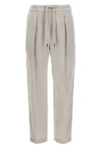 Linen cotton trousers White Size Linen cotton trousers White Size