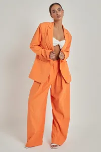 Linen Look Wide Leg Trouser 10 Linen Look Wide Leg Trouser 10