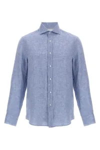 Linen shirt Light Blue Size