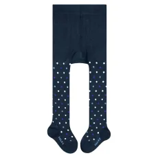 Little Dot Babies Tights - Blue