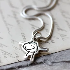 Little Picasso Charm Necklace Little Picasso Charm Necklace