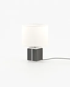 LITTLE Table & Desk Lamp Grey Eucalyptus Veneer Matte