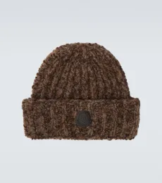 Logo alpaca and wool beanie Logo alpaca and wool beanie