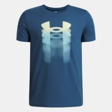 Logo Blur Boys' Short Sleeve Wham Blue Fade Green YLG (59 - 63 in) Logo Blur Boys' Short Sleeve Wham Blue Fade Green YLG (59 - 63 in)