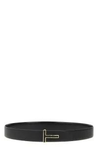 Logo Buckle Reversible Belt - 95 cm