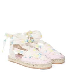 Logo canvas espadrilles