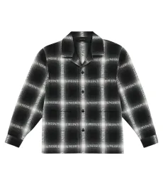 Logo checked shirt Logo checked shirt