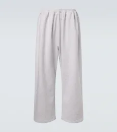 Logo cotton-blend fleece sweatpants Logo cotton-blend fleece sweatpants