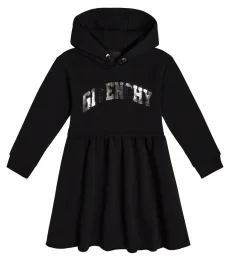 Logo cotton-blend sweatshirt dress Logo cotton-blend sweatshirt dress