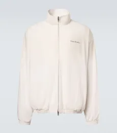 Logo cotton poplin bomber jacket Logo cotton poplin bomber jacket