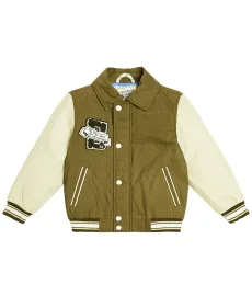Logo cotton varsity jacket Logo cotton varsity jacket