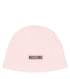 Logo crochet cotton beanie Logo crochet cotton beanie