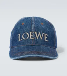 Logo denim baseball cap Logo denim baseball cap