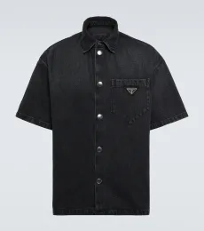 Logo denim shirt Logo denim shirt