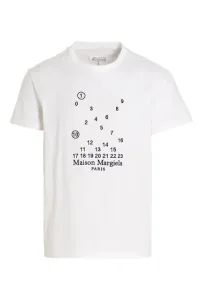 Logo embroidery T-shirt - White/Black
