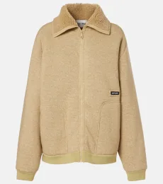 Logo fleece blouson Logo fleece blouson