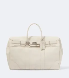 Logo leather duffel bag Logo leather duffel bag