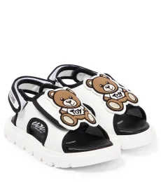 Logo leather sandals Logo leather sandals