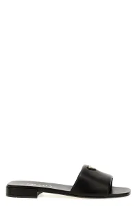 Logo Leather Sandals Logo Leather Sandals