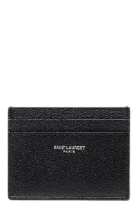 Logo Men card holder Black Size U Logo Men card holder Black Size U