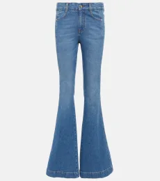 Logo mid-rise flared jeans Logo mid-rise flared jeans