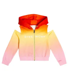 Logo ombrà cotton jersey hoodie Logo ombrà cotton jersey hoodie