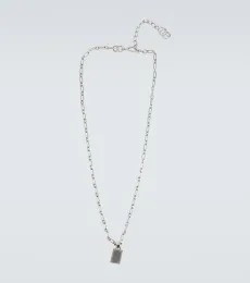 Logo pendant necklace Logo pendant necklace