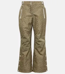 Logo printed ski pants