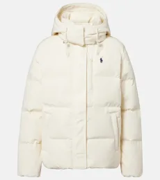 Logo quilted down jacket Logo quilted down jacket