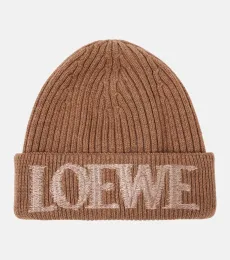 Logo ribbed-knit wool-blend beanie Logo ribbed-knit wool-blend beanie