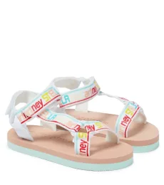 Logo sandals