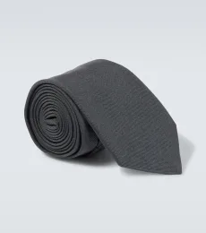 Logo silk tie Logo silk tie