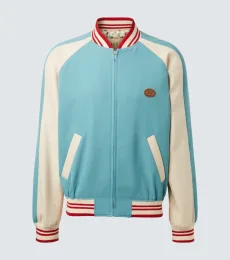 Logo virgin wool varsity jacket Logo virgin wool varsity jacket
