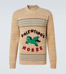 Logo wool and cotton sweater Logo wool and cotton sweater