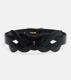 Loopy leather belt