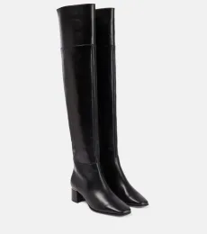 Loren 45 leather over-the-knee boots