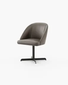 LOREN office Dining Chair & Bench Berlin Siena Leather