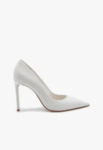 Lou High Stiletto White Pump