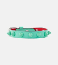 Loubilink embellished leather bracelet Loubilink embellished leather bracelet
