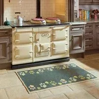 Love Paws Green Washable Runner
