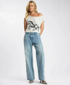 Low Riders Low Waist Wide Leg Denim Jeans Denim Jeans - Lowriders Harlequin Salty Dog Size 27 One Teaspoon Low Riders Low Waist Wide Leg Denim Jeans Denim Jeans - Lowriders Harlequin Salty Dog Size 27 One Teaspoon