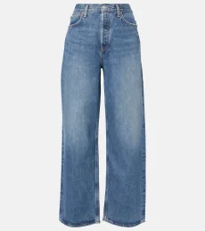 Low Slung Baggy mid-rise wide-leg jeans Low Slung Baggy mid-rise wide-leg jeans