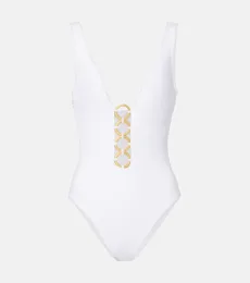 Luca ring-detail swimsuit Luca ring-detail swimsuit