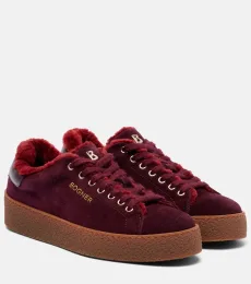 Lucerne shearling-lined suede sneakers Lucerne shearling-lined suede sneakers